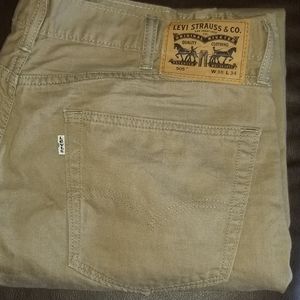 Levi Strauss Tan Jeans
